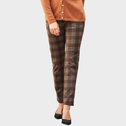 Pantalon carreaux toucher...