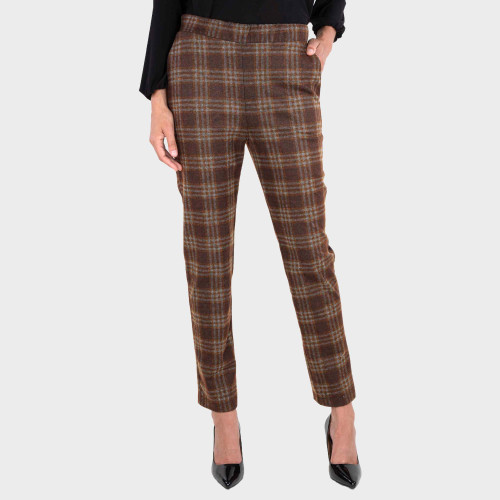 Pantalon carreaux toucher flanelle