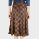 Jupe carreaux toucher flanelle