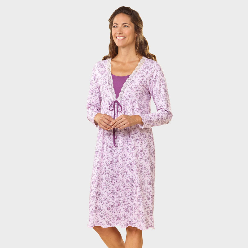 Chemise de nuit Cœurs & dentelles