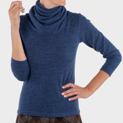 Pull col boule