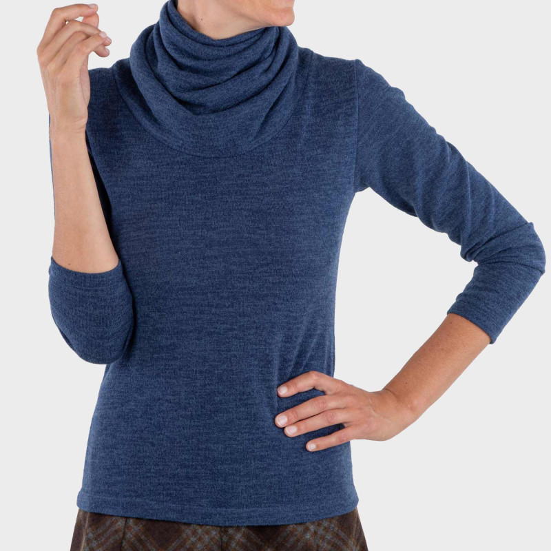 Pull col boule