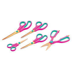 Set 5 ciseaux titanium
