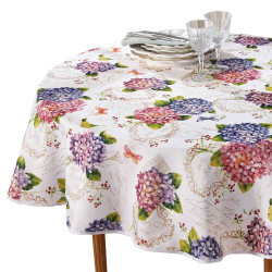 Nappe antitache Hortensia ronde
