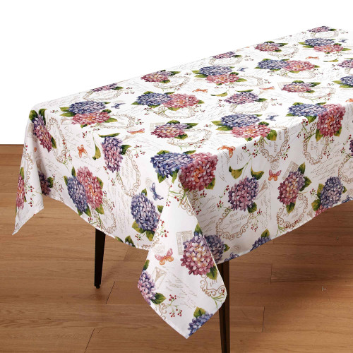 Nappe antitache Hortensia rectangle