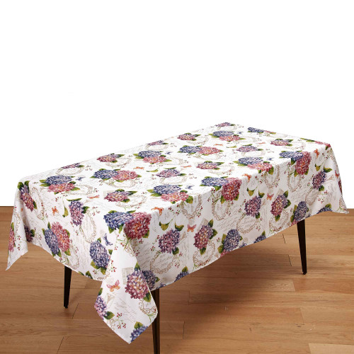 Nappe antitache Hortensia rectangle