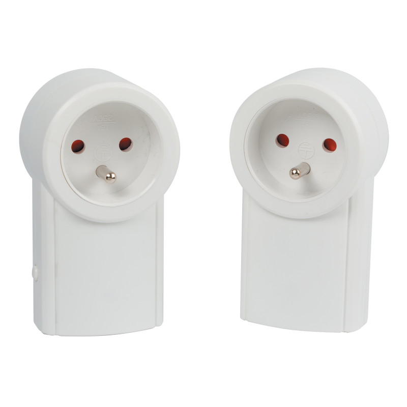 Duo de prises télécommandées