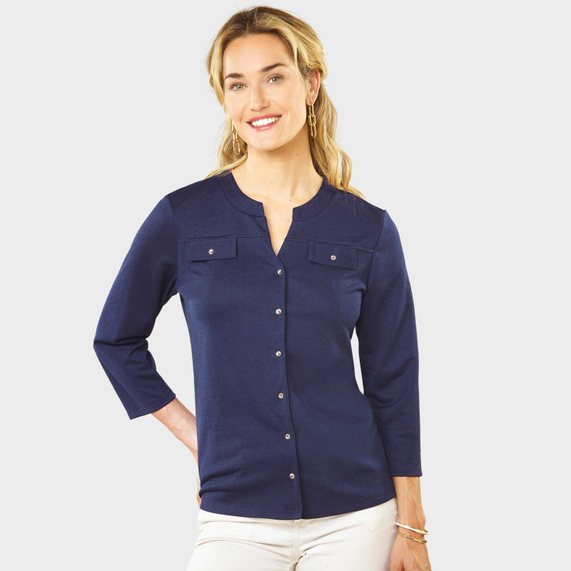 Chemisier maille Lauren