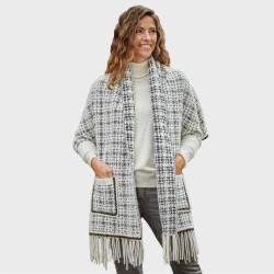 Poncho à manches Victoria