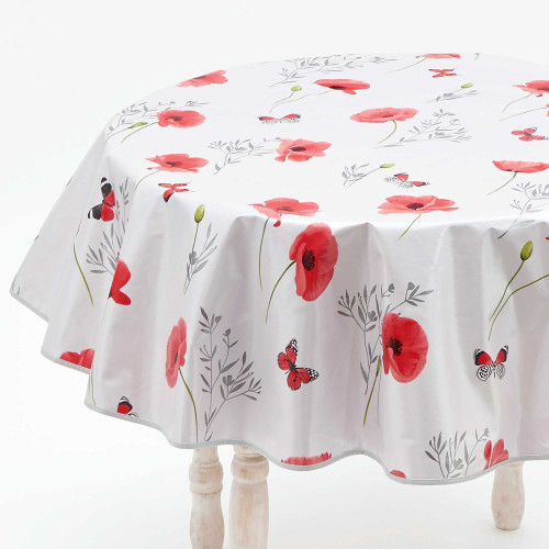 Toile cirée Coquelicots rectangle