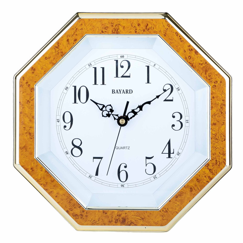 Horloge murale Octogone