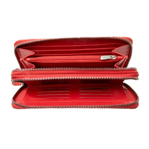 Compagnon cuir effet python