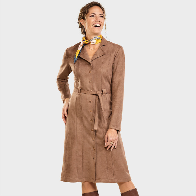 Robe boutonnée Microdaim