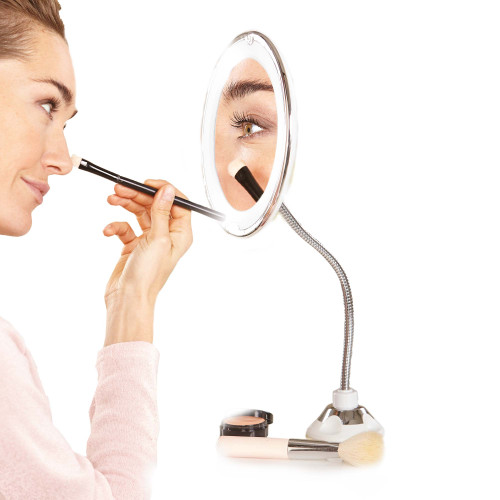 Miroir LED grossissant