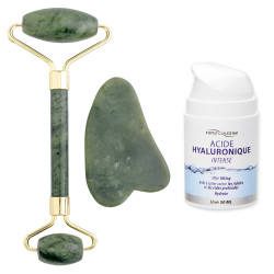 Lot coffret massage pierre...