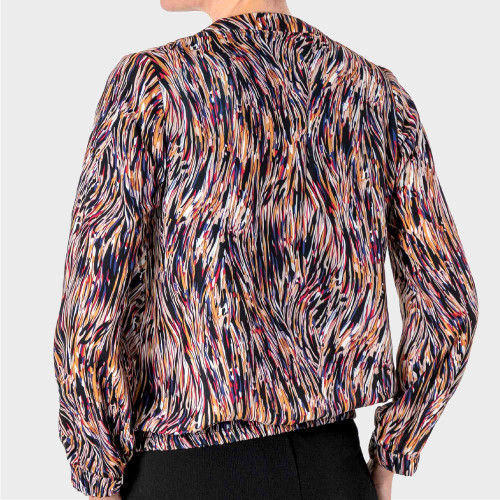 Chemisier blouson Ramages