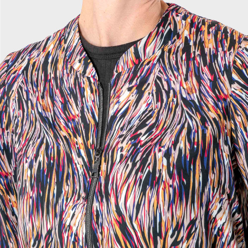 Chemisier blouson Ramages