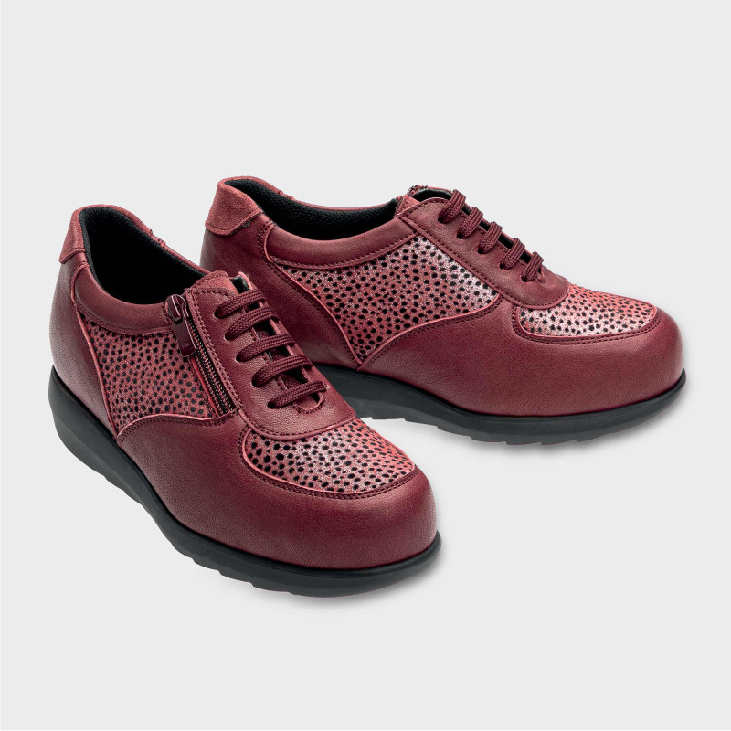 Derbys zippés pieds sensibles
