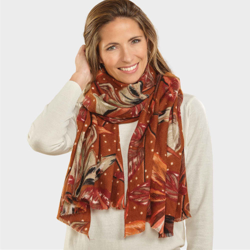 Écharpe Oiseaux de paradis