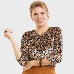 Top panne de velours