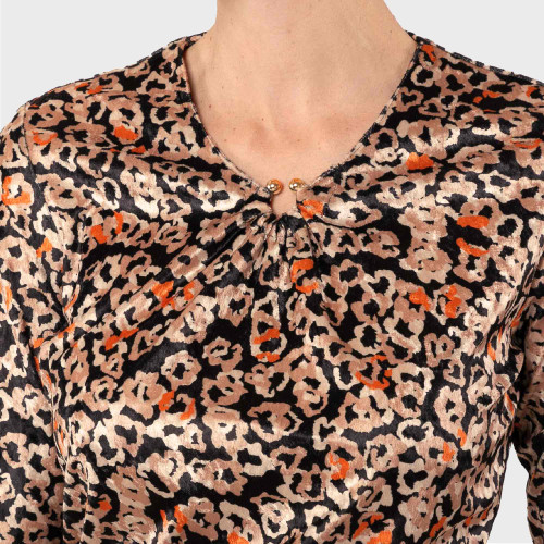 Top panne de velours