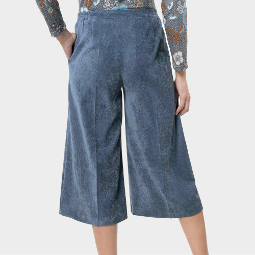 Jupe-culotte en velours