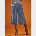 Jupe-culotte en velours