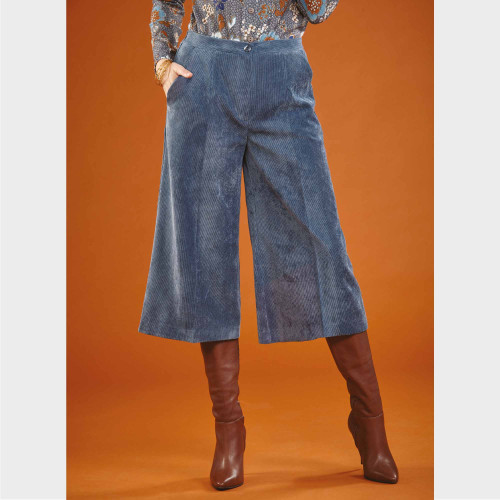 Jupe culotte online en velours