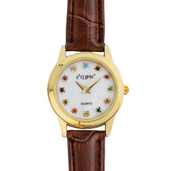 Montre pierres fines