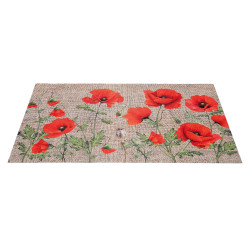 Tapis Coquelicots petit