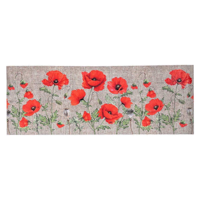 Tapis Coquelicots grand