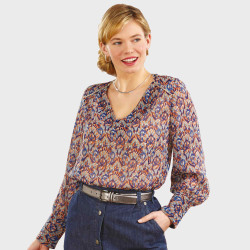 Blouse voile Corfou