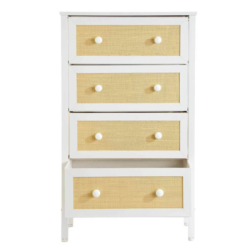 Commode tiroirs pliables 4 tiroirs