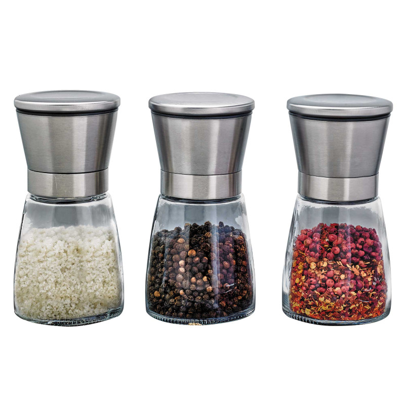 Trio de moulins à épices