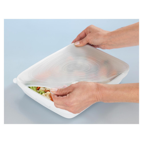 Couvercles extensibles en silicone - les 6