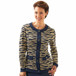 Veste jacquard Emma