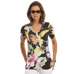 Tee-shirt "Fleurs des...