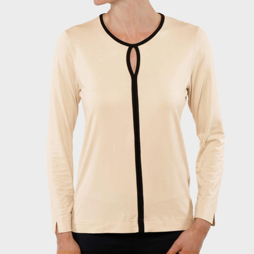 Tunique décolleté goutte