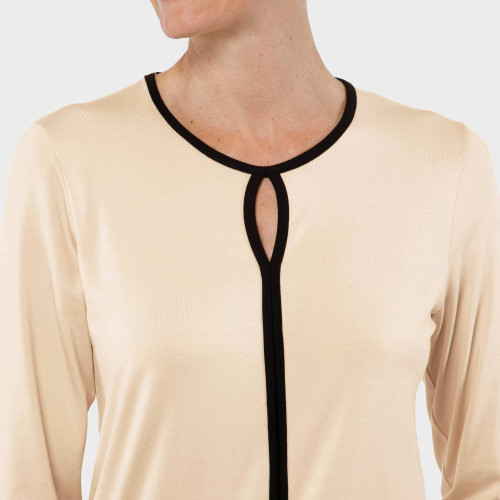 Tunique décolleté goutte