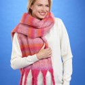Maxi écharpe rayée