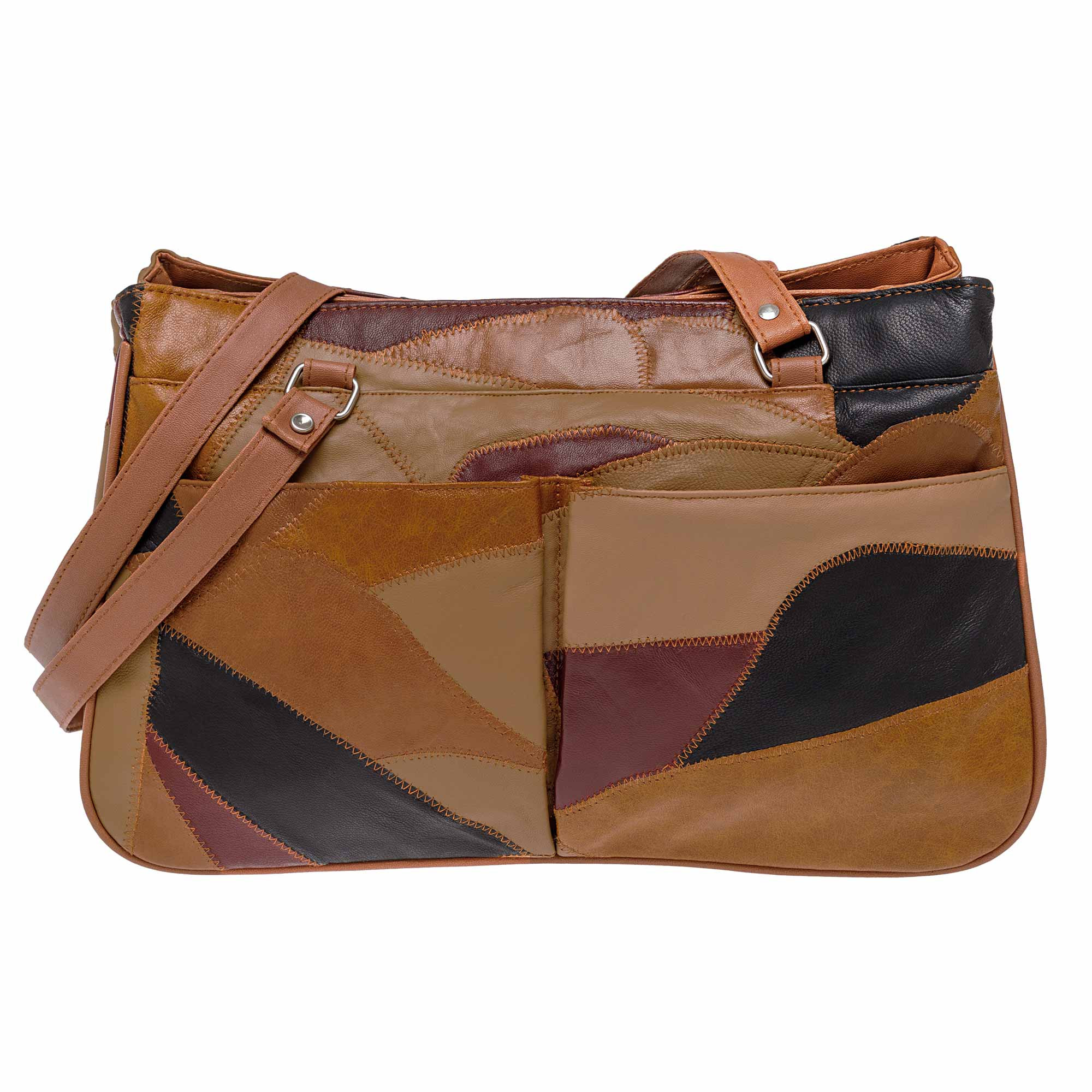 Sac à main patchwork cuir hotsell