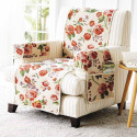 Protège-fauteuil fleuri (175 x 48 cm)