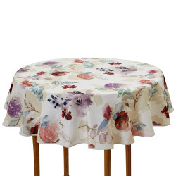 Nappe antitache Pivoine ronde