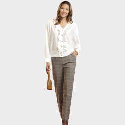 Pantalon carreaux Carla