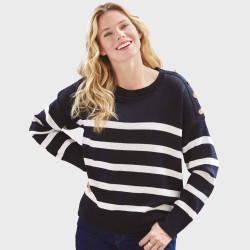 Pull marin mérinos