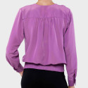 Chemisier blousant volanté