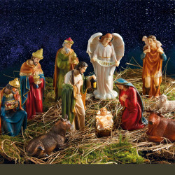 Crèche 11 santons