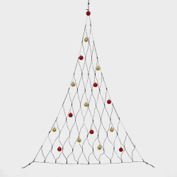 Sapin lumineux fenêtre