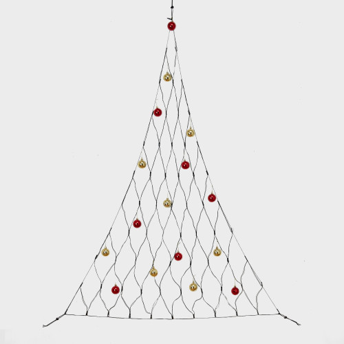 Sapin lumineux fenêtre