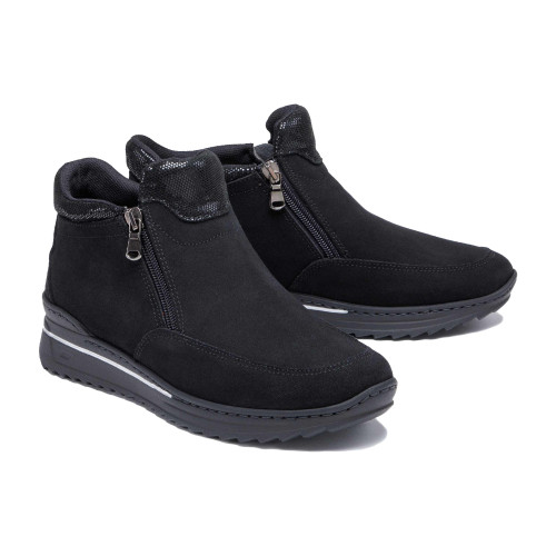 Bottillons double zip